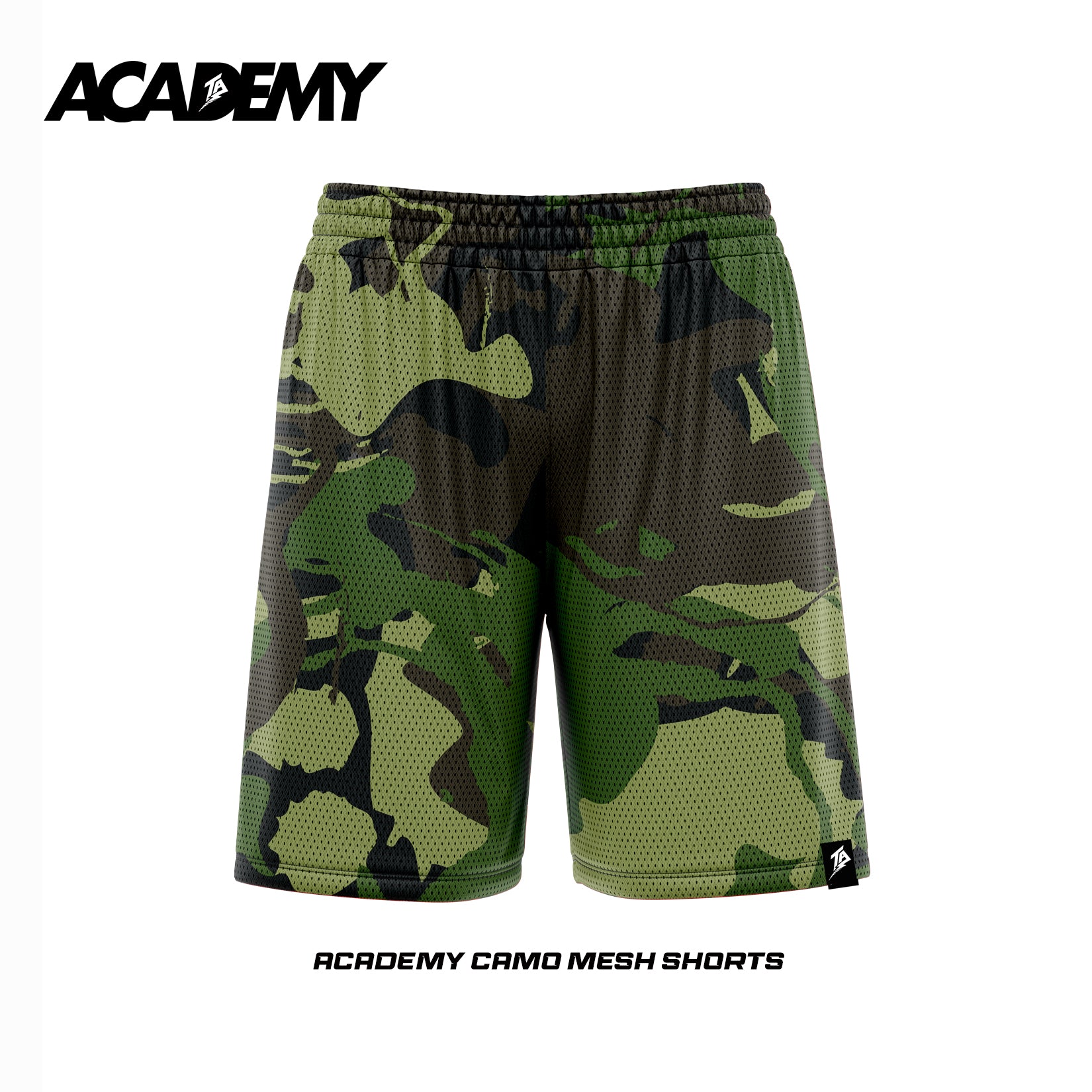 ACADEMY - CAMO MESH SHORTS