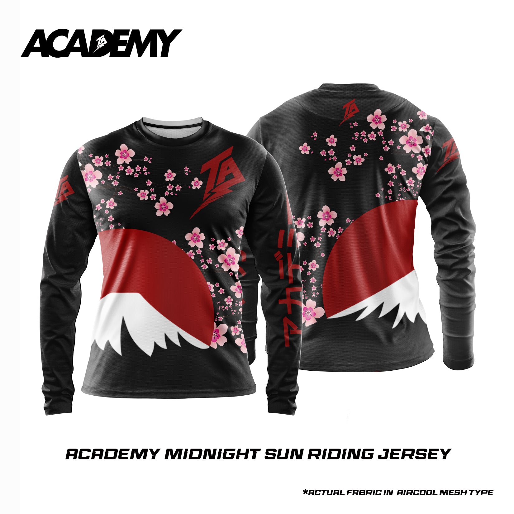 ACADEMY - MIDNIGHT SUN RIDING JERSEY