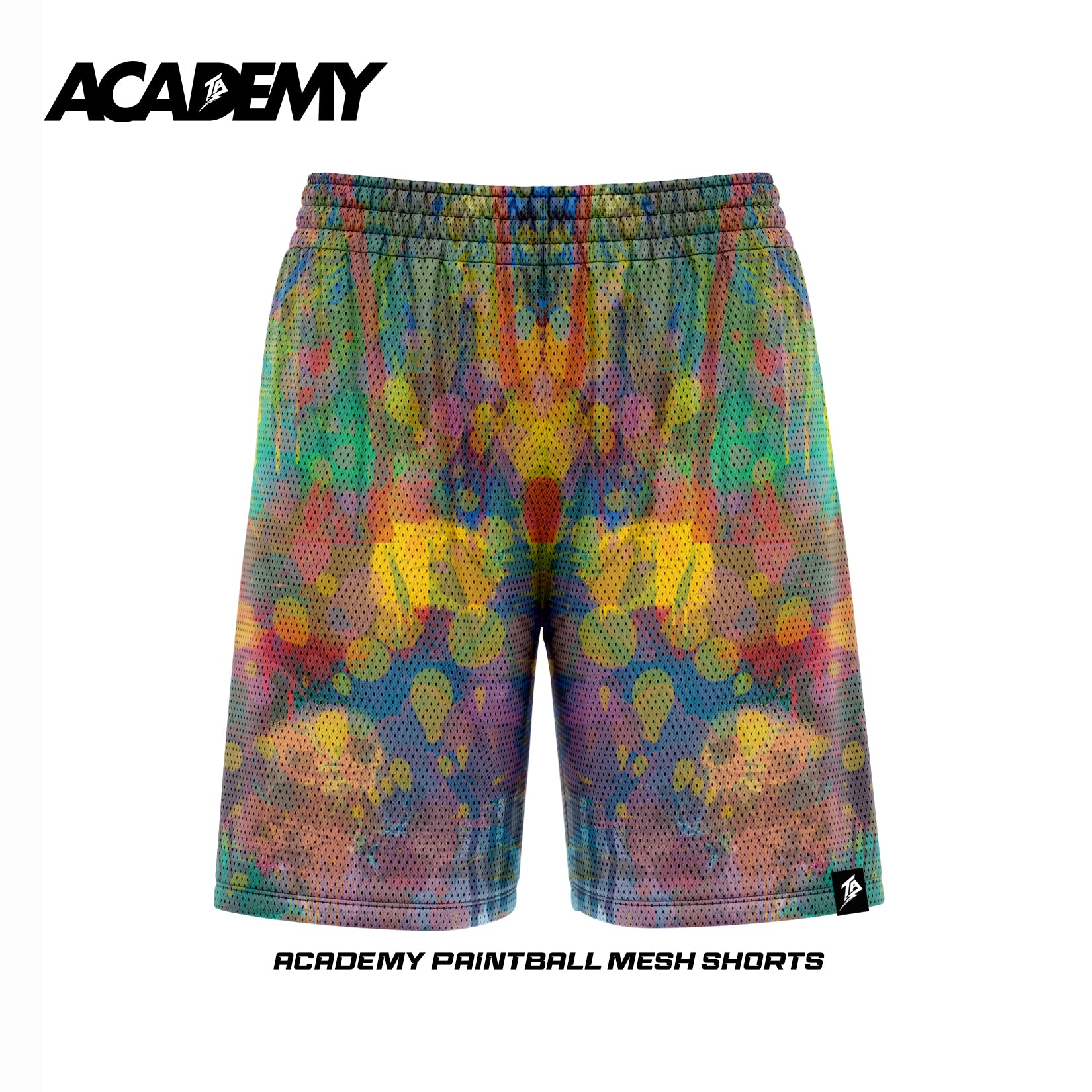 ACADEMY - PAINTBALL MESH SHORTS