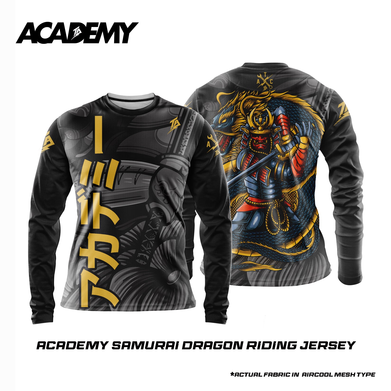 ACADEMY - SAMURAI DRAGON RIDING JERSEY