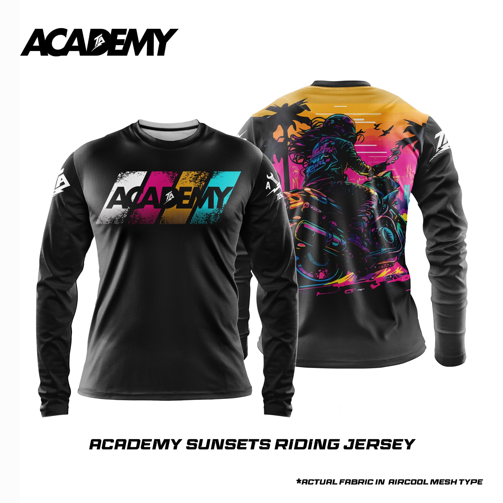 ACADEMY - SUNSETS RIDING JERSEY
