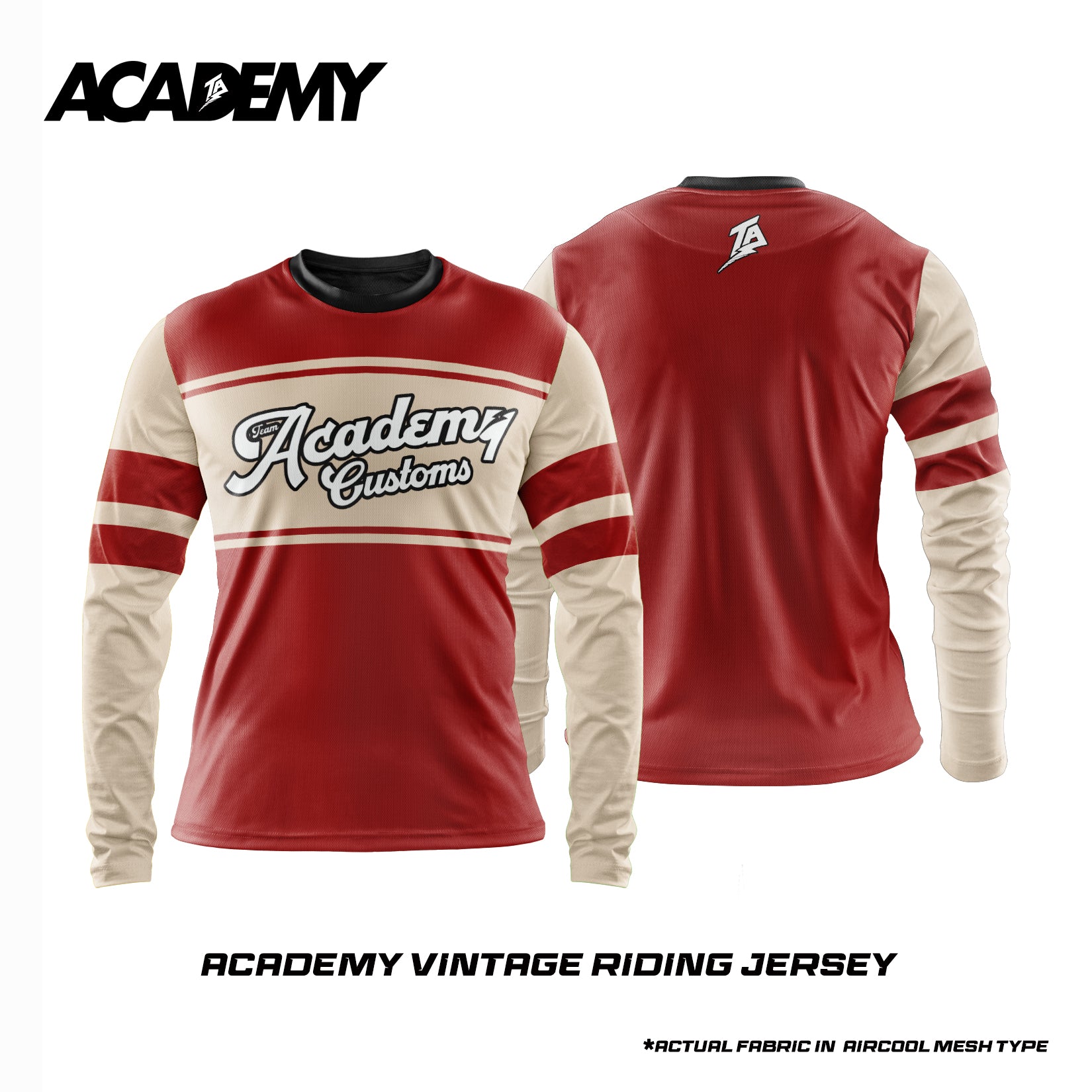 ACADEMY - VINTAGE RIDING JERSEY