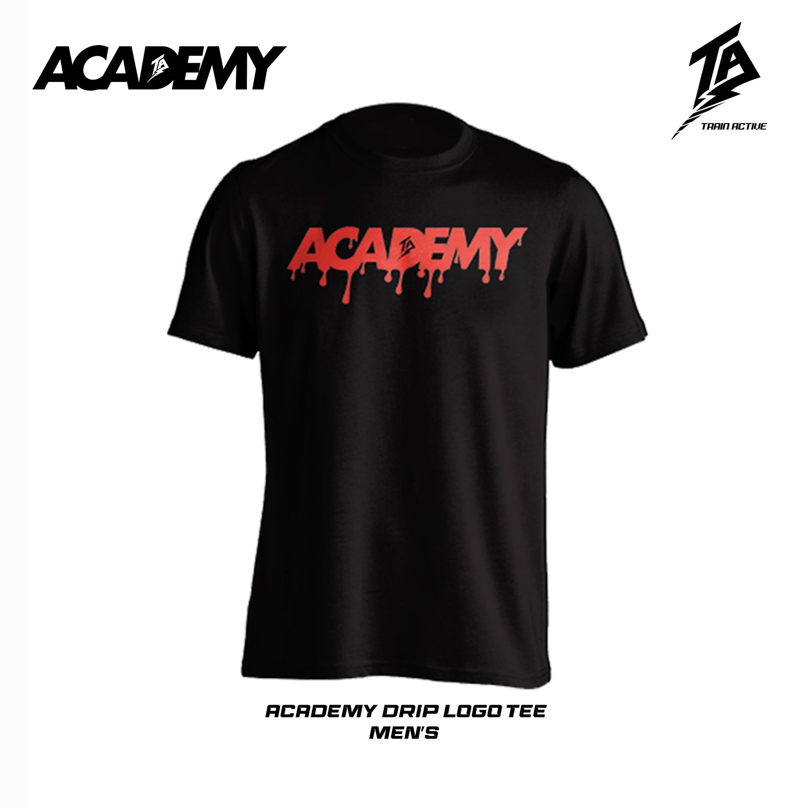 ACADEMY - DRIP LOGO TEE