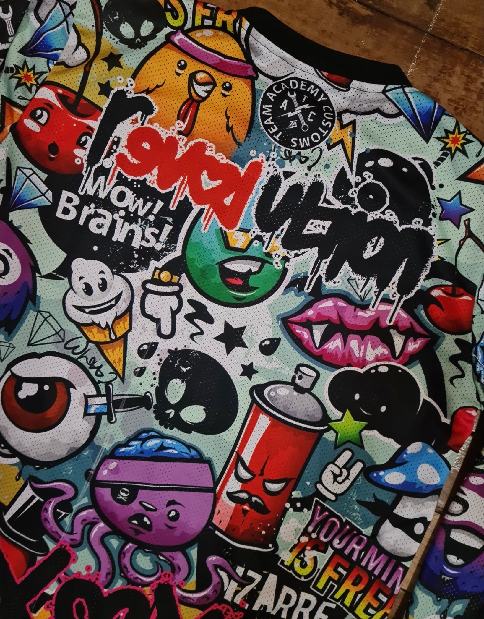 ACADEMY - GRAFFITI RIDING JERSEY