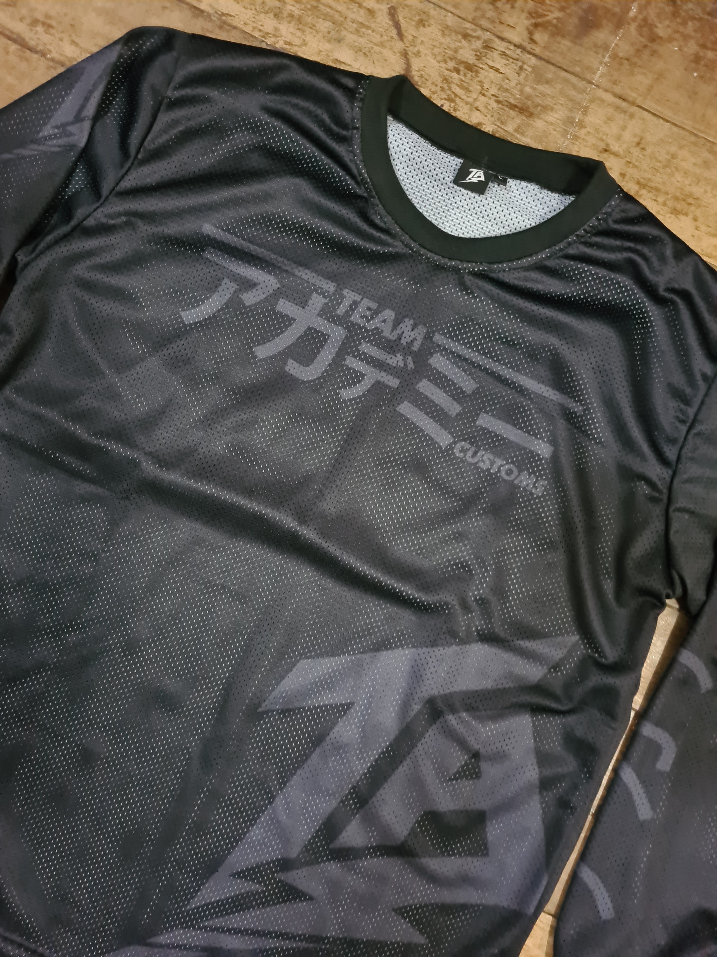 ACADEMY - TRIPLE BLACK SAMURAI RIDING JERSEY